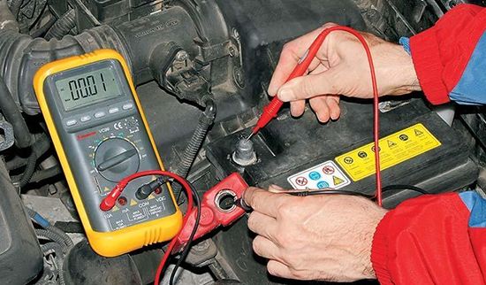 Как проверить утечку тока на автомобиле мультиметром