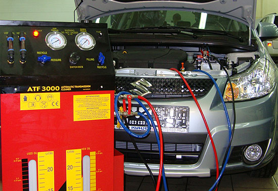 Частичная или полная замена масла в АКПП