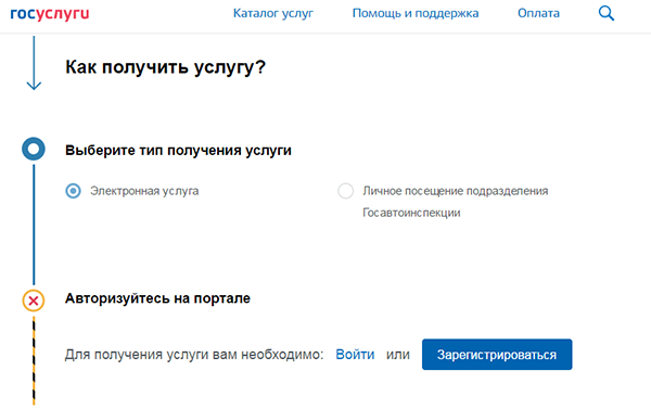 Как заменить водительское удостоверение через госуслуги