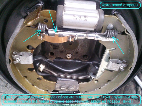 Замена задних колодок на Форд Фокус 2